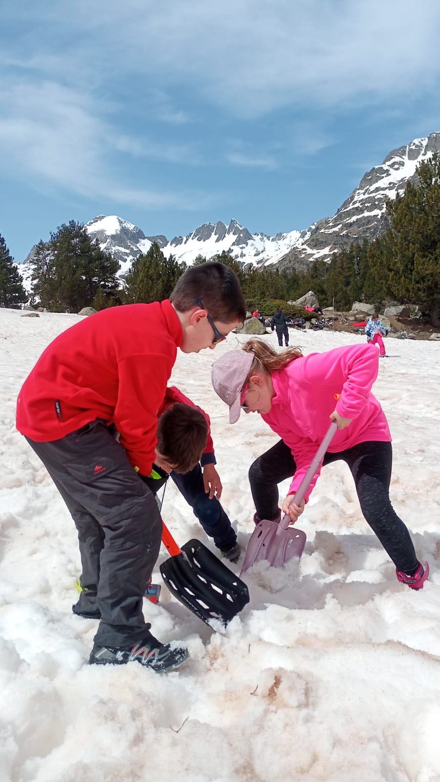 Raquetas de nieve valle de Benasque